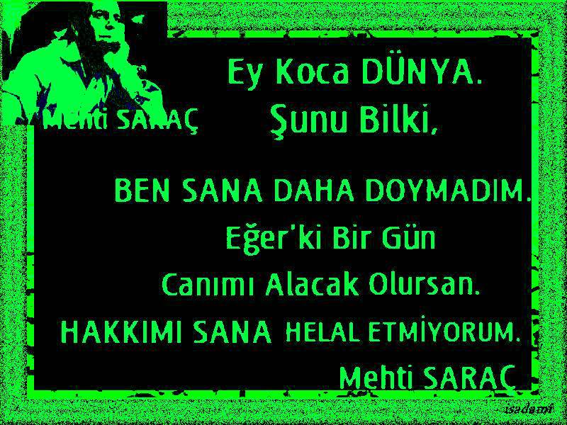 MEHT� SARA�'TAN ALTIN S�ZLER